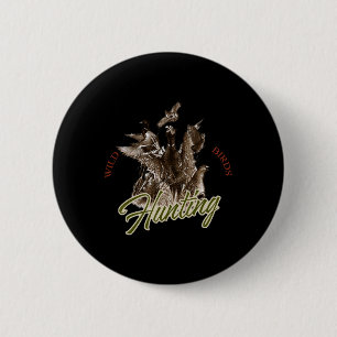 Vild Bird T Shirt Wildlife Hunting Knapp
