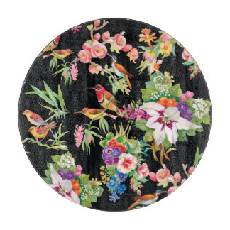 Vild Birds Flowers: Black Vintage