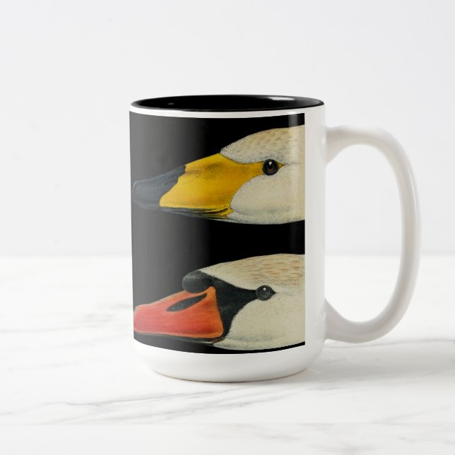 Vild Birds Nature Svanar Coffee Mugg (Höger)