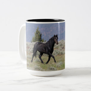 Vild Black Stallion Mugg