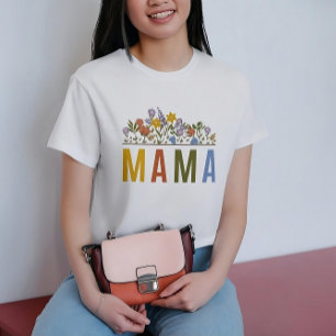 vild blomboho mamma colorfulT-Shirt T Shirt