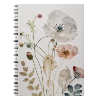 Vild blomkonst anteckningsbok