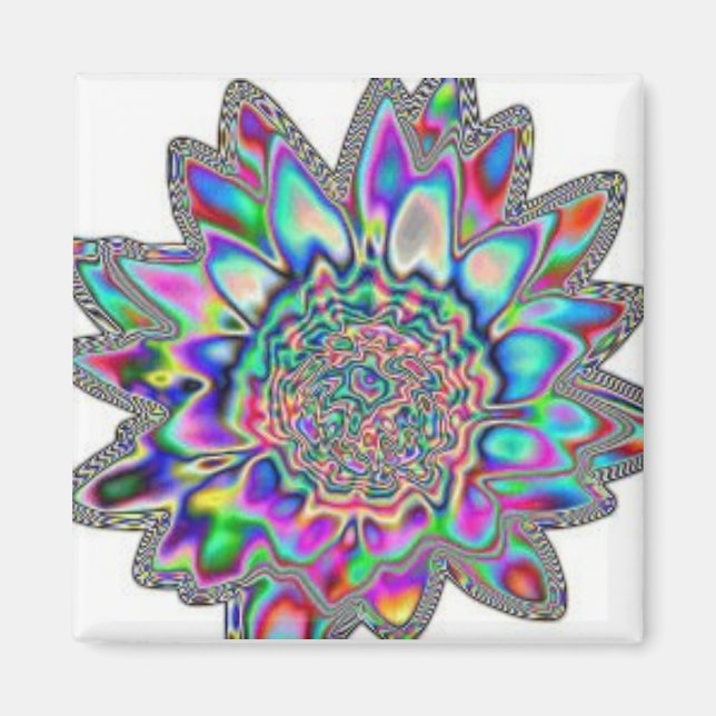 Vild blomma 5 magnet (Framsidan)