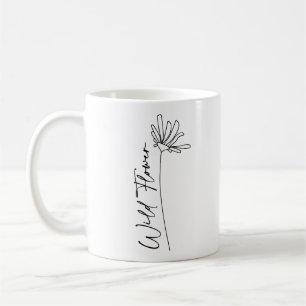 Vild blomma kaffemugg