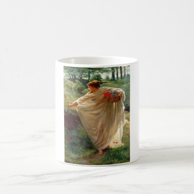 Vild Blommar (av Edward Poynter) Kaffemugg (Center)