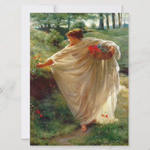 Vild Blommar (av Edward Poynter) Kort