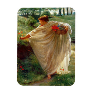 Vild Blommar (av Edward Poynter) Magnet