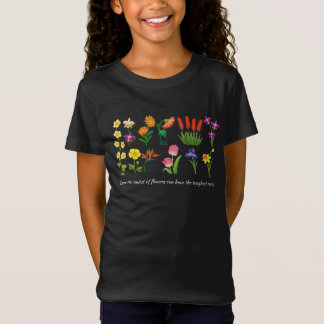 Vild Blommigt Kvinnor och flickor T Shirt