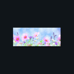 Vild blommor canvastryck<br><div class="desc">Söt vild blommor på en soldag</div>