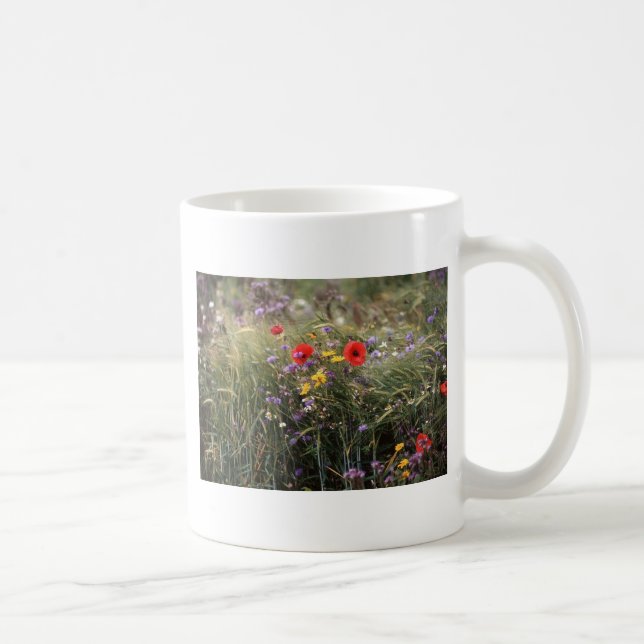 Vild blommor kaffemugg (Höger)