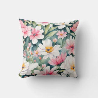 Vild blommor kudde