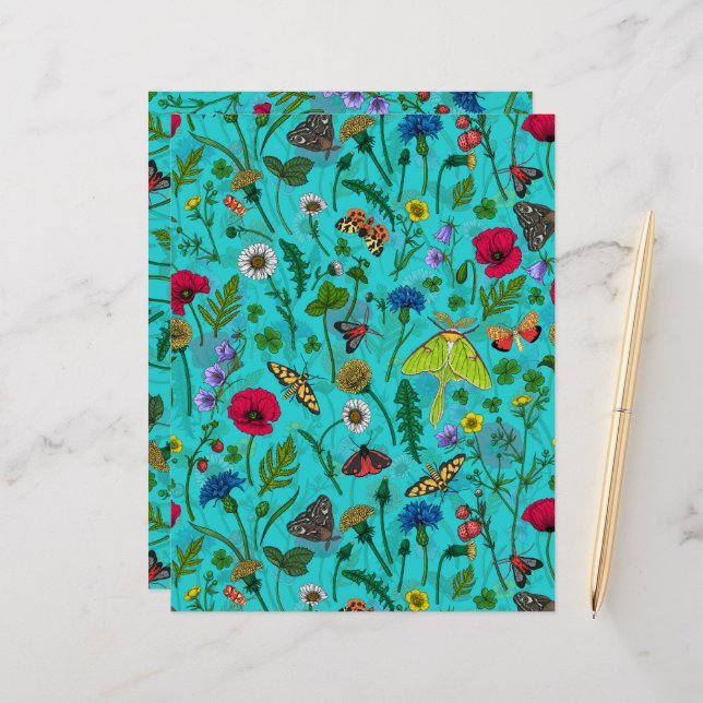 Vild blommor och mödrar på testen (Fram/Back In Situ)