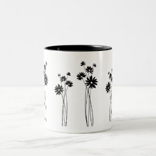 Vild blommor Två-Tonad mugg