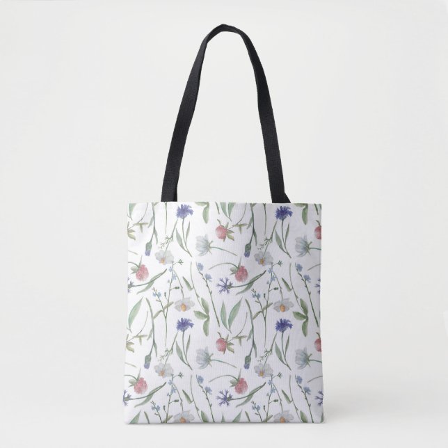 Vild blommor tygkasse (Framsida)