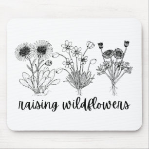 vild blommor/vår/vår säsong musmatta