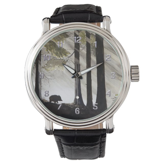 Vild Boar Armbandsur (Framsida)