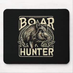 Vild Boar Coola Retro Hog Hunting Manar Vintage Musmatta