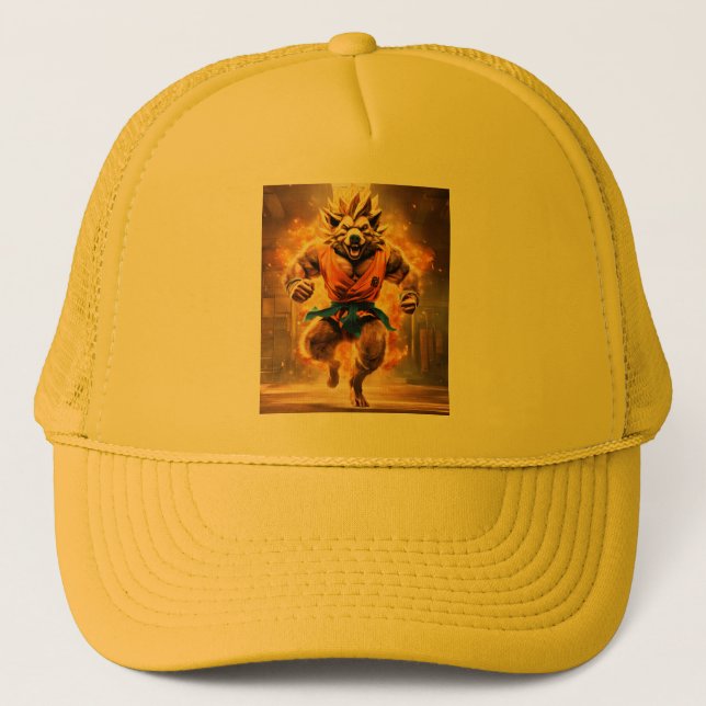 "Vild Boar Goku: High Tech Fitness Fusion Cap" Keps (Framsida)