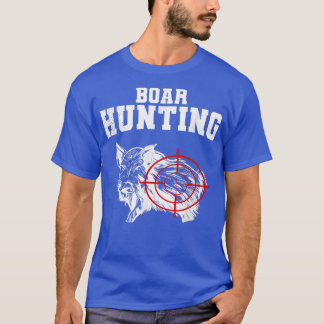 Vild Boar Hunting Razorback Vild Boar Hunter Vild T Shirt