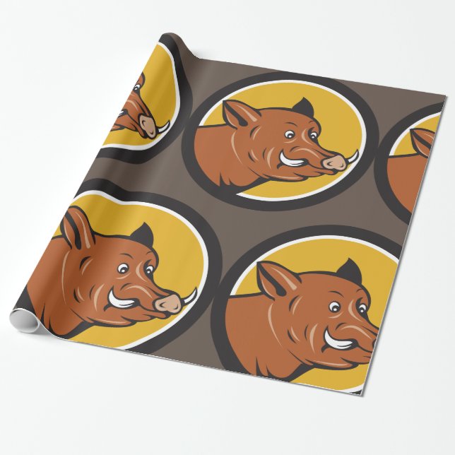 Vild Boar Presentpapper (Utrullad)