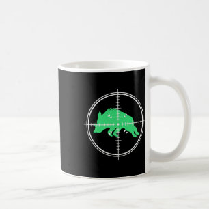 Vild Boar Shooting Target Hog Hunting for Hog Hunt Kaffemugg