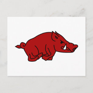 Vild Boar Vykort