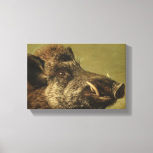 Vild Boars chef (Ugly Gris) Canvastryck