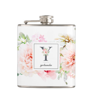 Vild  botaniska Brev Y Monogram Fickplunta