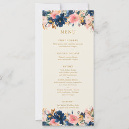 Vild Bouquet marin och  | Bröllop Menu