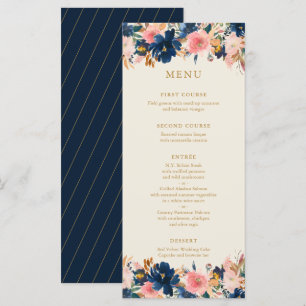 Vild Bouquet marin och Bröllop Menu
