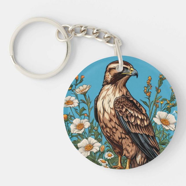 🦅 Vild Bredvinge Blommar – Blommig Naturharmoni (Framsidan)