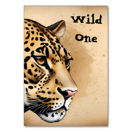 Vild Bröllopsinbjudan inspirerad av naturen Bordsnummer