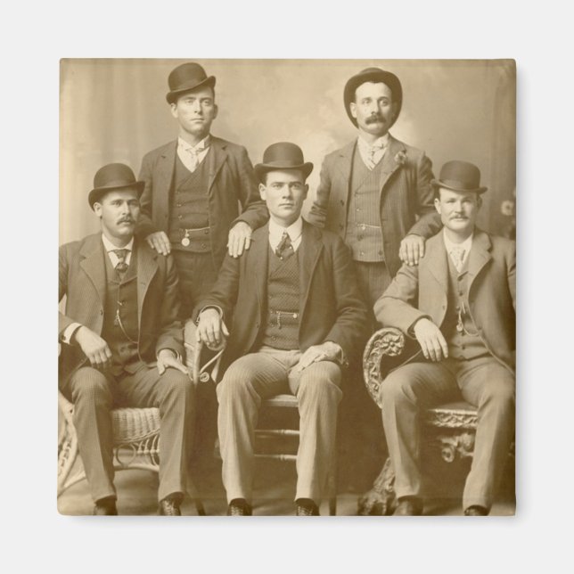 Vild Bunch - Butch Cassidy & Sundance Kid Magnet (Framsidan)