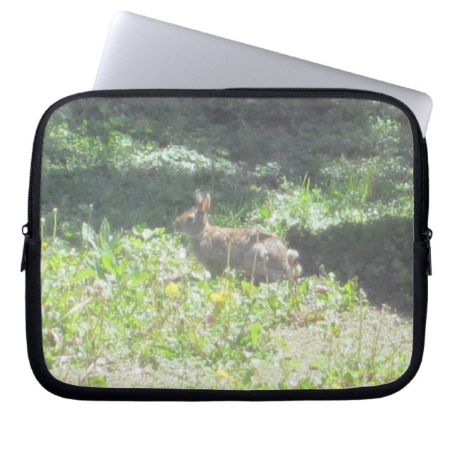 Vild Bunny Laptop sleeve (Framsidan)