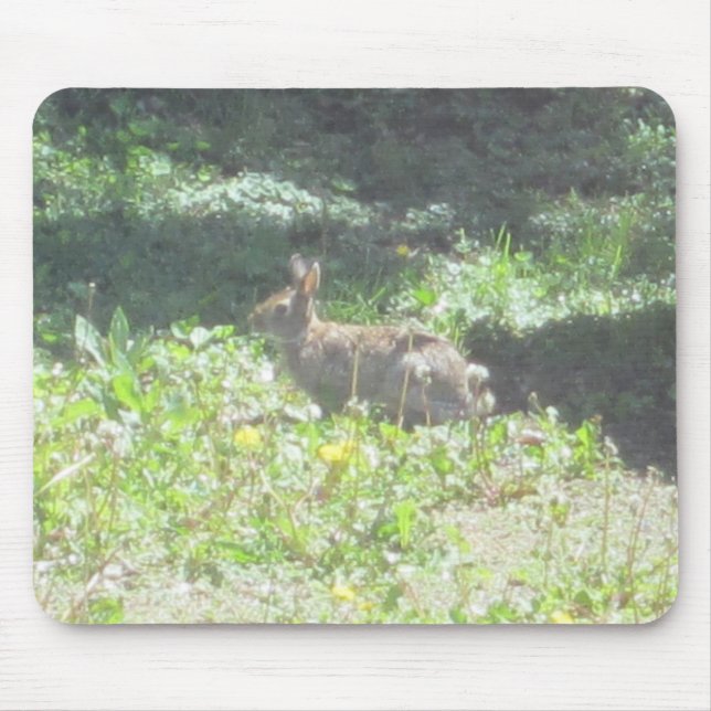 Vild Bunny Mousepad Musmatta (Framsidan)