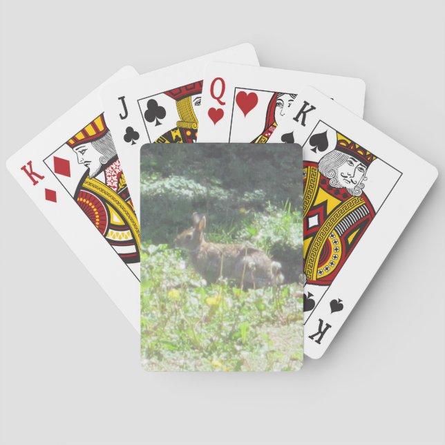 Vild Bunny-spelkort Spel Kort (Baksidan)