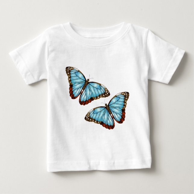 Vild Butterflies Tee Shirt (Framsida)