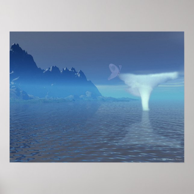 Vild Butterfly Poster (Framsidan)