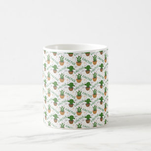 Vild Cactus Mönster Kaffemugg