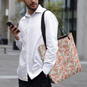 Vild Cactus Mönster Tygkasse