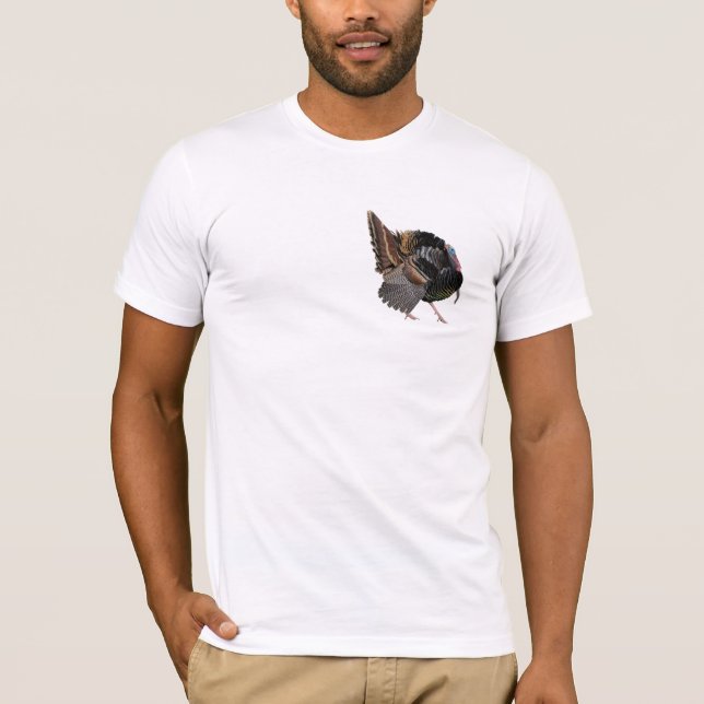 Vild California Turkey T-Shirt (Framsida)