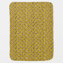 Vild Cheetah Leopard Skriv ut accent Baby Blanket