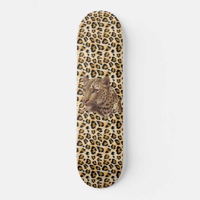Vild Cheetah Mini Skateboard Bräda 18,5 Cm (Framsida)