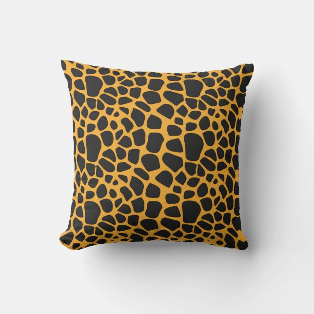 Vild Cheetah Skin Kudde (Framsida)