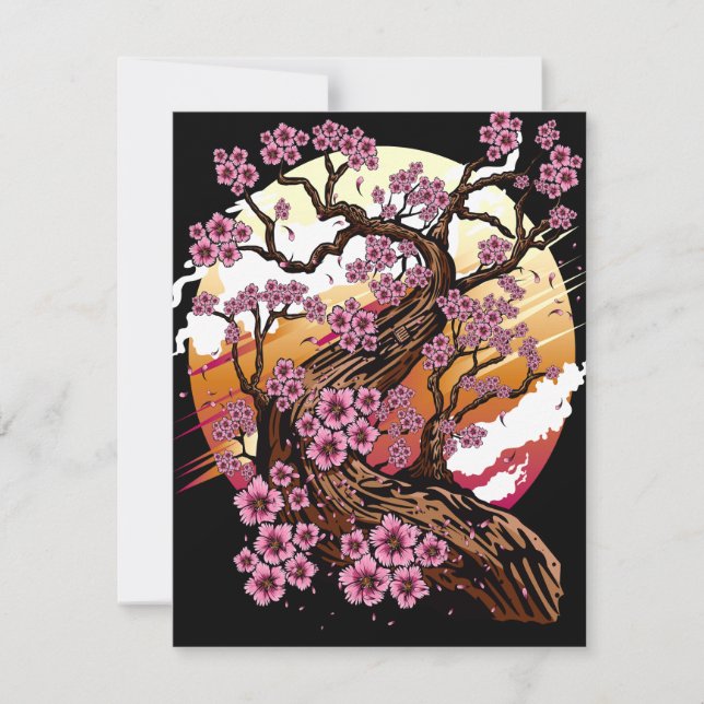 Vild Cherry Blommar (Framsida)