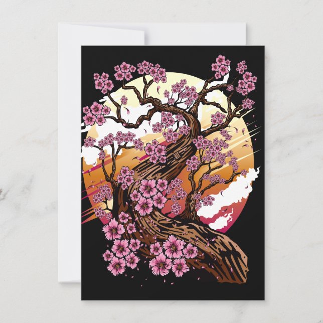 Vild Cherry Blommar (Framsida)