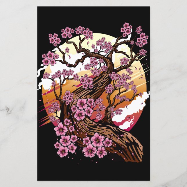 Vild Cherry Blommar (Framsida)