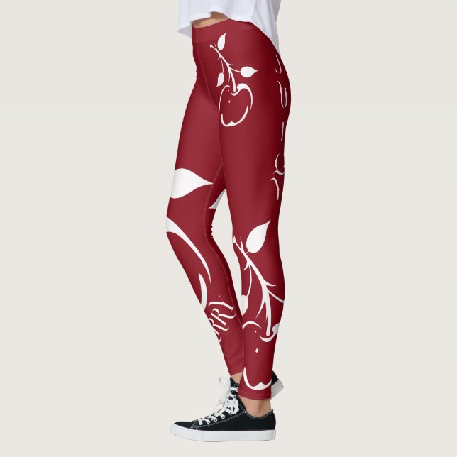 Vild Cherry Leggings (Vänster)