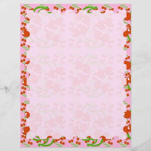 Vild Cherry Stationery (Framsida)