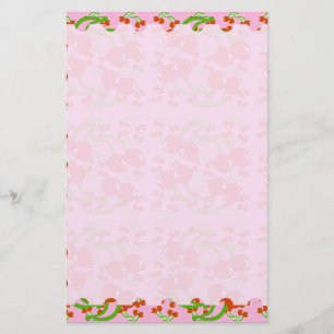 Vild Cherry Stationery Brevpapper